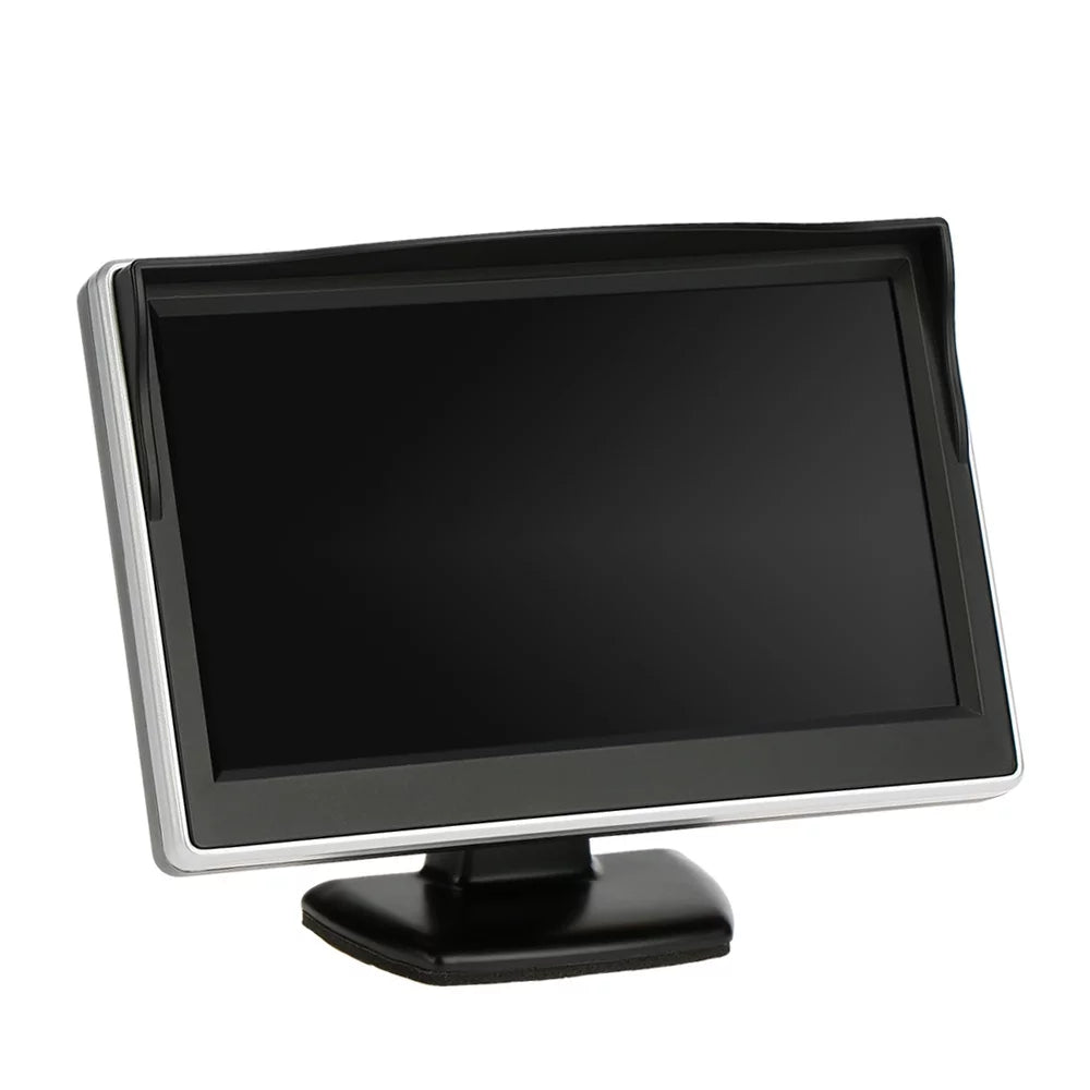 Car Rear View Backup System - 5 cm TFT LCD Display Monitor with Parking Camera for Safe Reverse and Parking Assistance