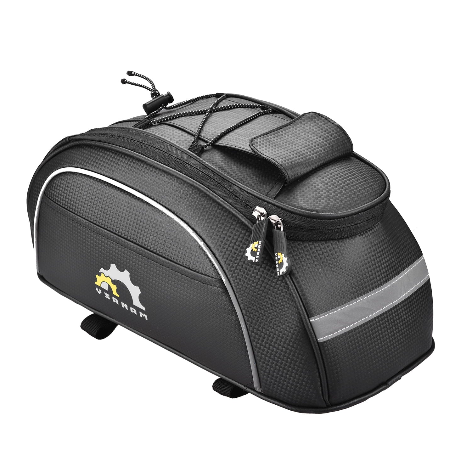 Tomshoo Fluidproof Cycling Insulated Cooler Bag MTB Bike Trunk Bag Rear Rack Bag Storage Luggage Carrier Bag Pannier