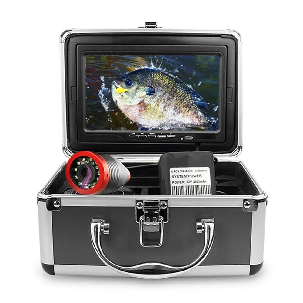 Erchang Underwater Fishing Camera Portable Fish Finder with 7 foot for Boat Kayak Lake Sea Fishing - Reliable Fish Tracking; Real-time ; -have for Fishing Excursions