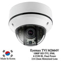 Eyemax Storm Series TVI-M2664V 1080P HD-TVI Vandal DOME IR Camera 2.8-12mm Dual Power; Motorized ( Made In Korea )