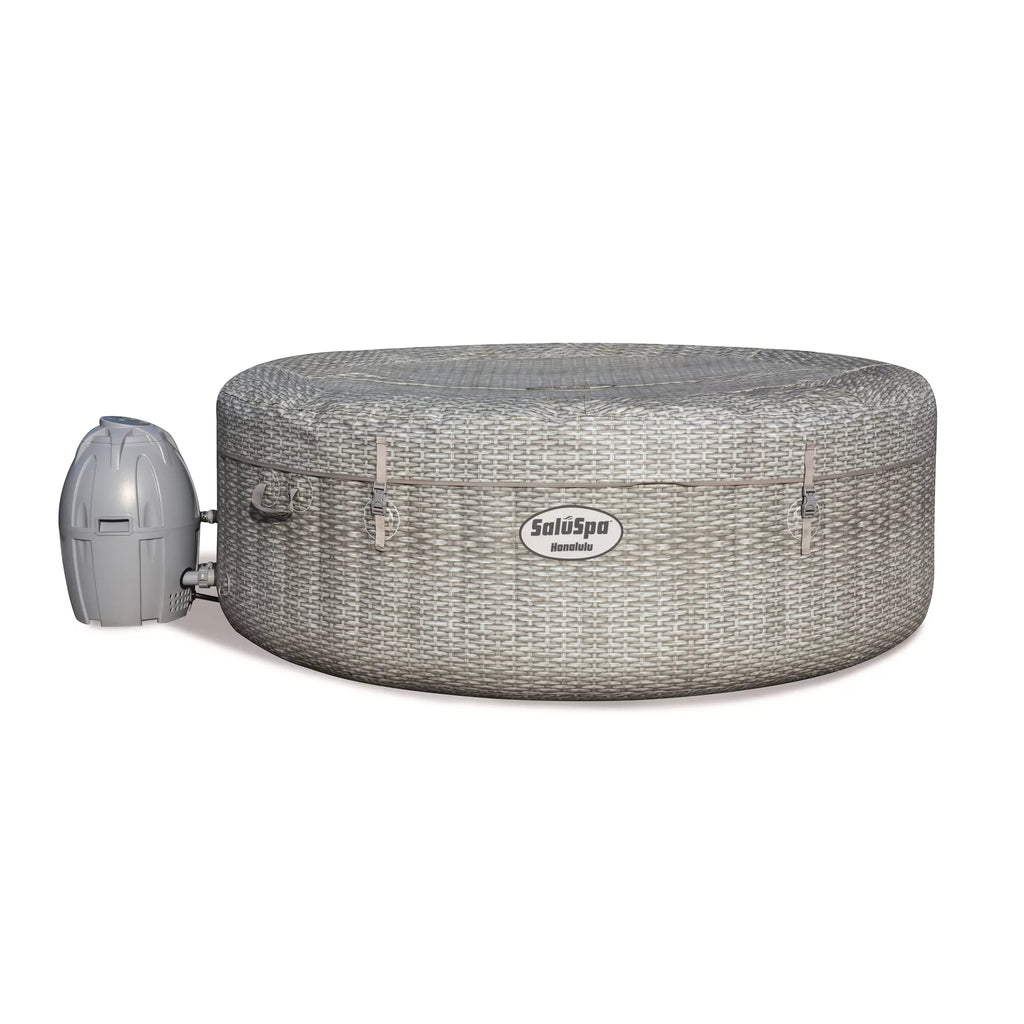Bestway SaluSpa AirJet Inflatable Hot Tub and Intex PureSpa Removable Seat
