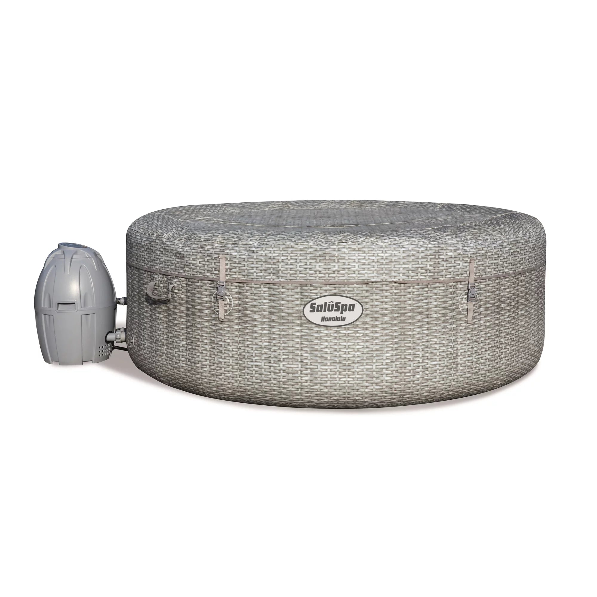 Bestway SaluSpa AirJet Inflatable Hot Tub and Intex PureSpa Removable Seat