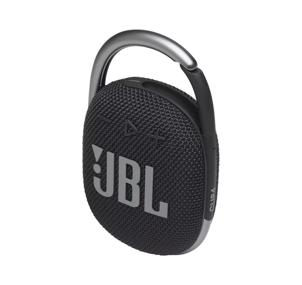 Restored JBL Clip 4 Black Portable Bluetooth Speaker (Refurbished)