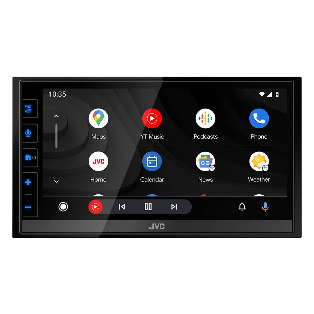 JVC KW-M780BT 6.8" Digital Media Receiver; Compatible With Apple CarPlay / Android Auto with Steering Wheel Interface