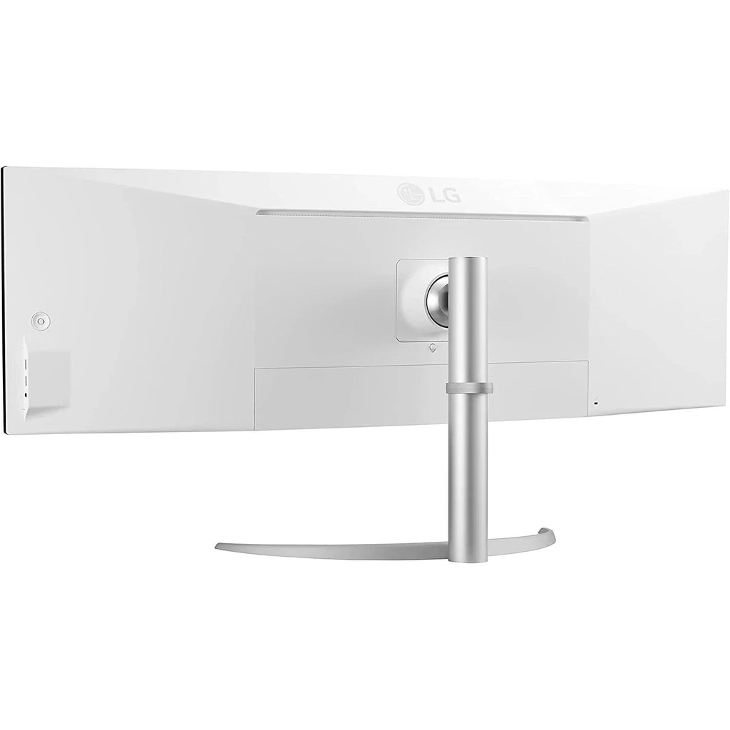 Open Box LG 49WQ95C-W 49" 32:9 Curved UltraWide DQHD (5120 x 1440) Nano IPS Monitor; NVIDIA G-SYNC Compatible & AMD FreeSync Premium Pro; HDMI 2.1 and USB Type-C; Tilt/Height/Swivel Adjustable
