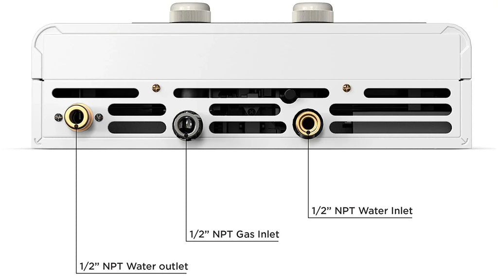 Eccotemp FVI12-NG Natural Gas Indoor Forced Vent Tankless Heater
