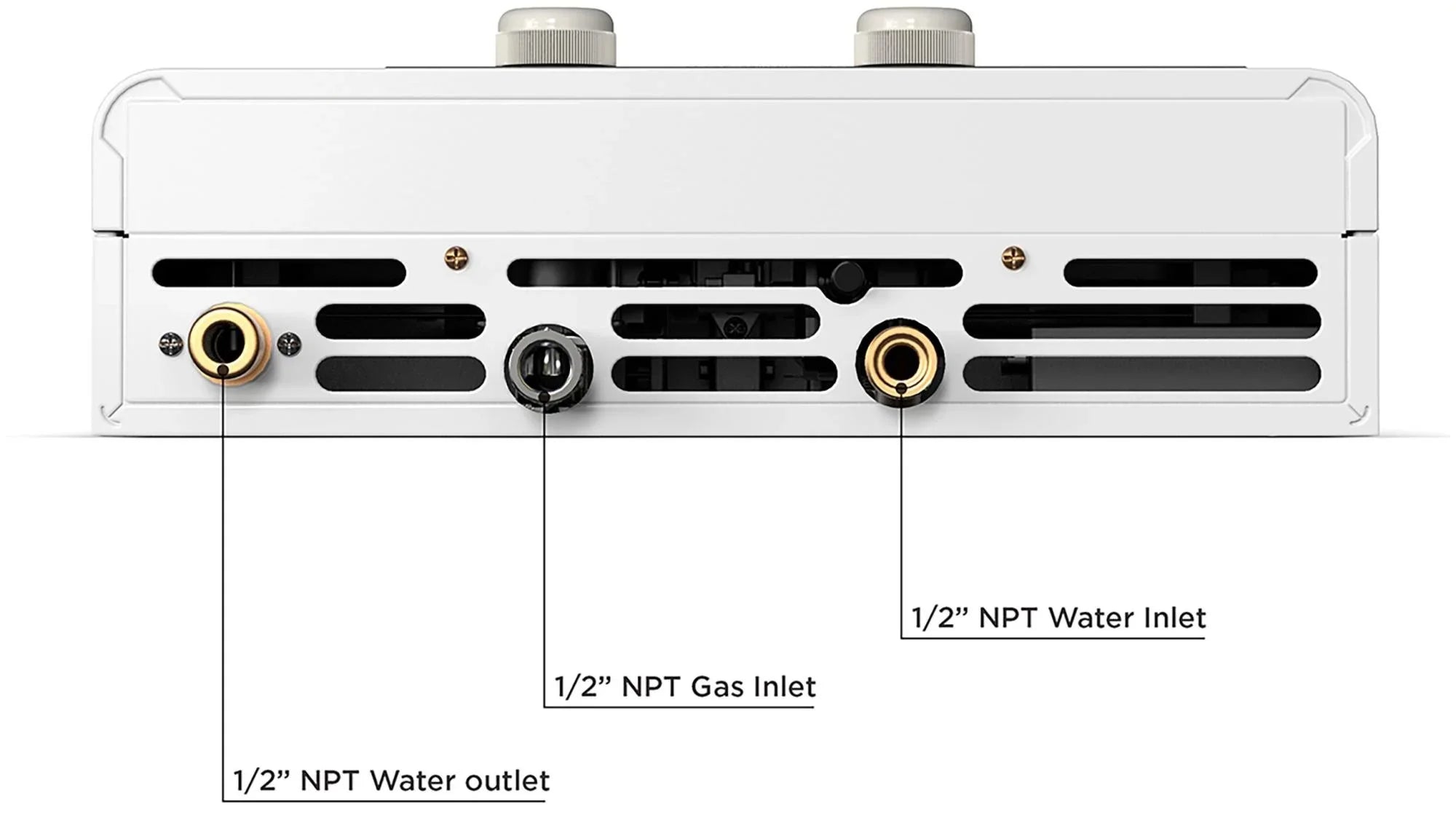 Eccotemp FVI12-NG Natural Gas Indoor Forced Vent Tankless Heater