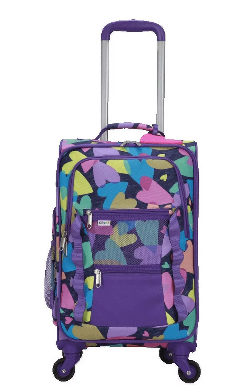 CRCKT 3 PC SPREAD LOVE SOFTSIDE WITH PACKING CUBE AND LUGGAGE TAG