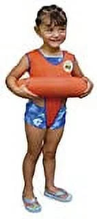 Poolmaster Learntoswim Swimming Pool Tube Float Trainer; Orange
