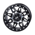 4/137 Tusk Wasatch Beadlock Wheel 15x7 5.0 + 2.0 Systemd/Black For CAN-AM Defender HD10 Pro Lone Star 2021-2022