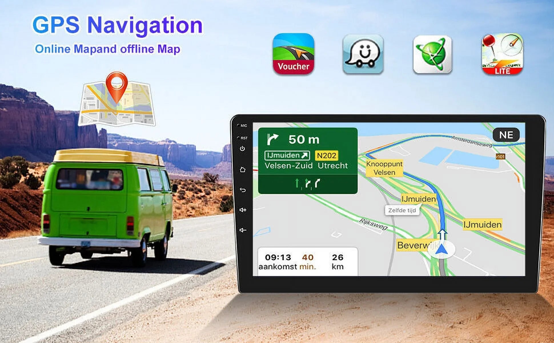 Fit VW Volkswagen Jetta Passat 9" 1280*720 IPS Android 12 Car Stereo Radio Apple Carplay GPS 2+32GB