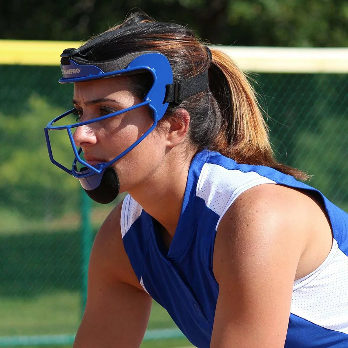 CHAMPRO Softball Defensive Fielder Mask - Wide Vision; YOUTH or ADULT