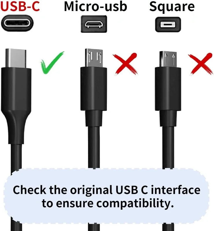 Nuxkst 65w USB-C Ac Adapter for Lenovo ThinkPad 11e Yoga Gen 6 20SF0005US power supply charger
