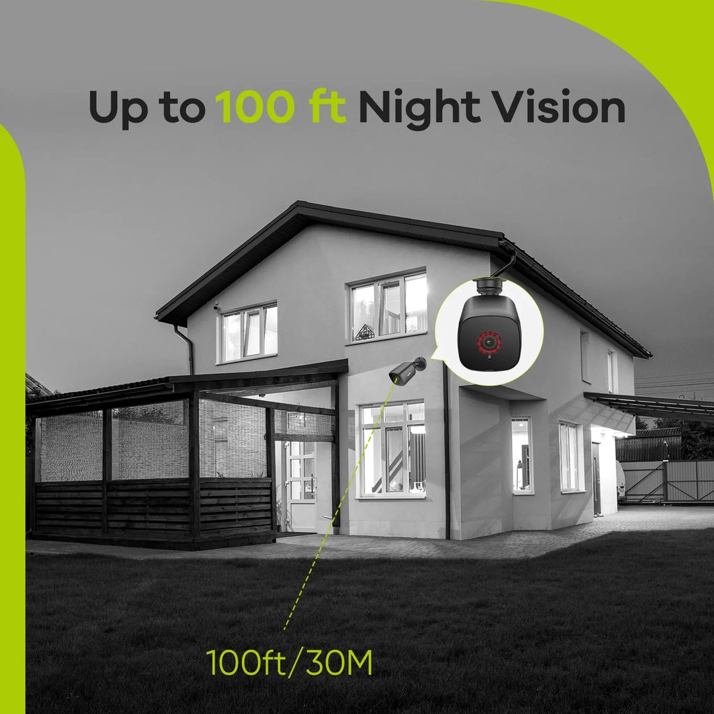 SANNCE 1080p Full HD Wired Analog CCTV TVI-HD Security Camera for DVR Security Camera System with Outdoor IP66 Fluidproof 100 ft Night Vision