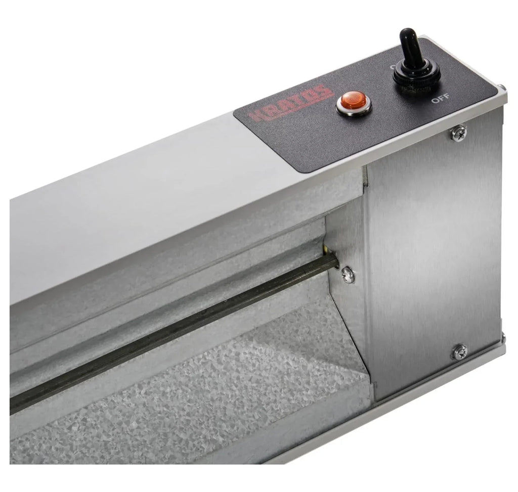 28W-208 Strip Warmer; " Long; Hardwired; 1100 Watts
