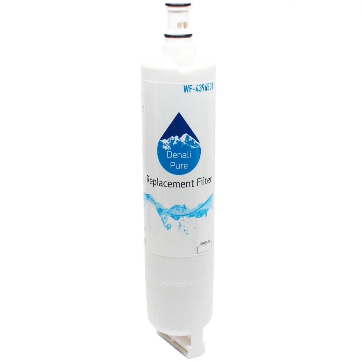 4-Pack Replacement for Whirlpool GS6SHEXNQ Refrigerator Filter - Compatible with Whirlpool 4396508; 4396510 Fridge Filter Cartridge - Denali Pure Brand