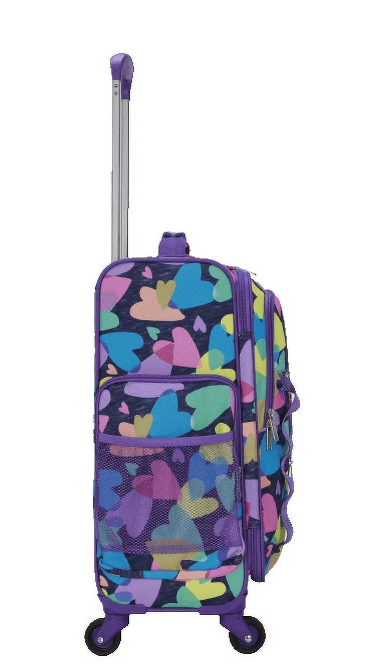 CRCKT 3 PC SPREAD LOVE SOFTSIDE WITH PACKING CUBE AND LUGGAGE TAG