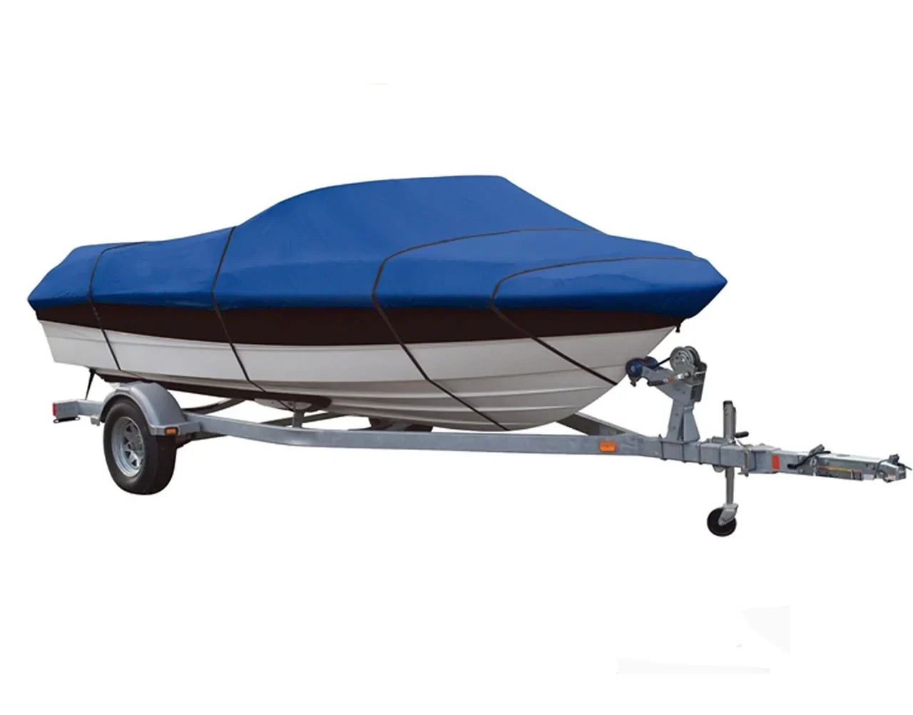 BLUE; GREAT QUALITY BOAT COVER Compatible for DELTA/GREGOR SUPER SEAHAWK 20 O/B 1999