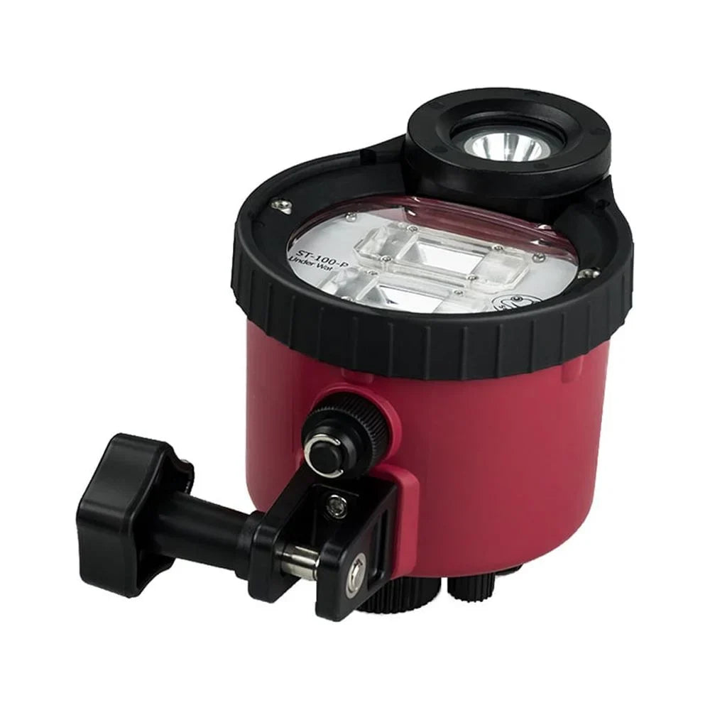 Sea frogs Flash lamp;Optic Cable Case With Optic Cable St-100- Liquidproof Max. Liquidproof Max. 100m/328ft 5600k With Optic 100m/328ft 5600k With Qisuo Dsfen