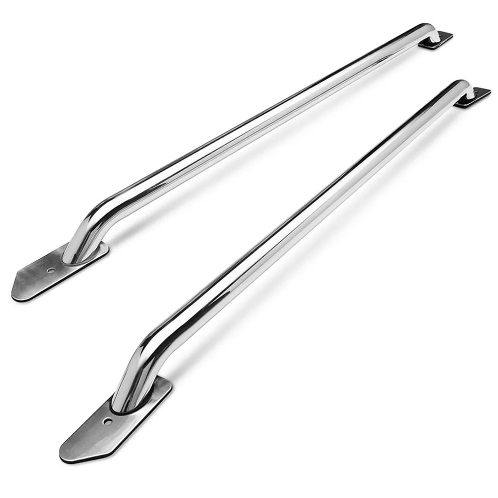 TAC Bed Rails Fit 2014-2024 Chevy Silverado/GMC Sierra 1500 6.5ft Standard Bed(Excl. Denali CarbonPro Editions) 304 Stainless Steel Truck Side Rails Accessories 2pcs