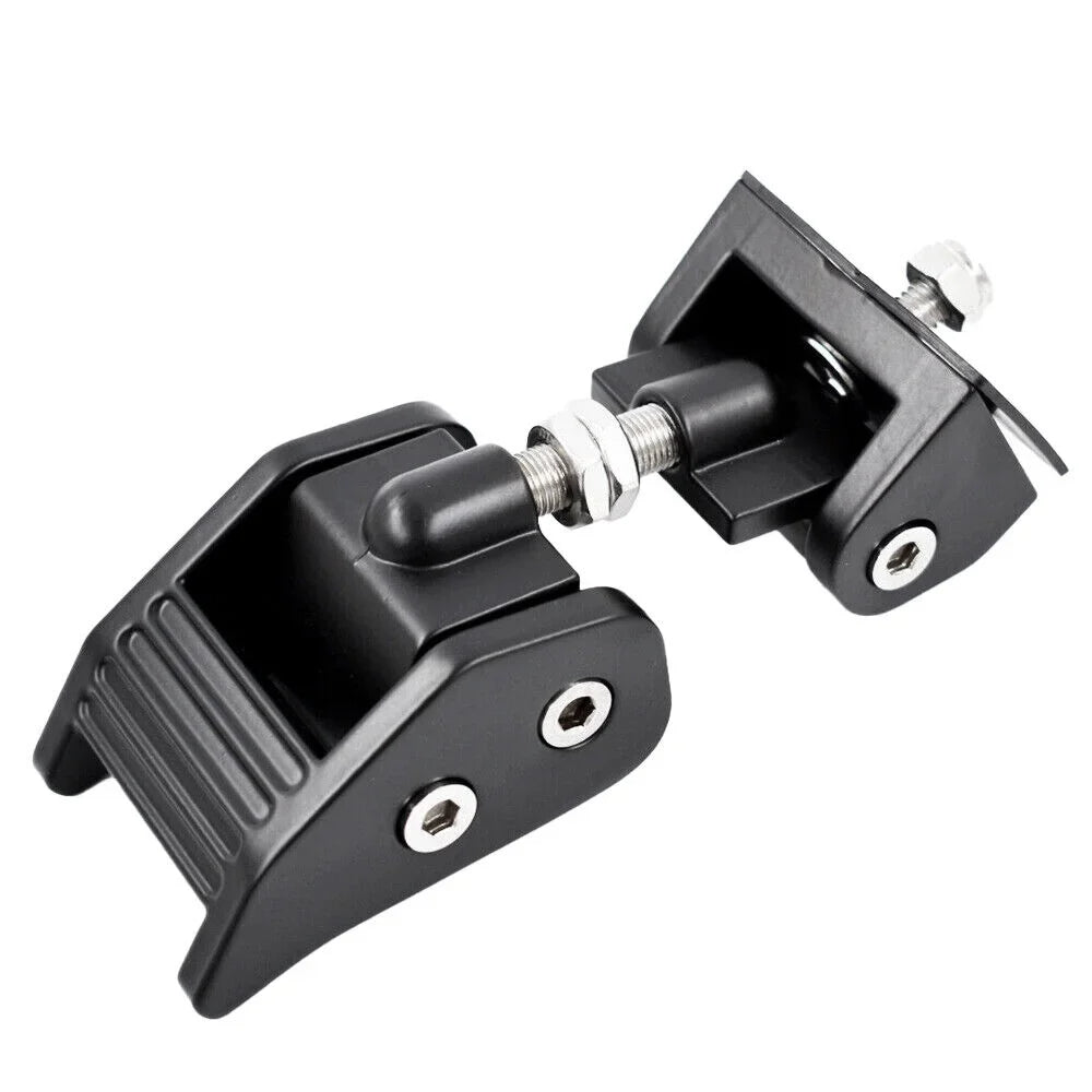 JLLOM Sturdy Black Hood Latch Lock Catch for Jeep Wrangler JK 07-18 - Defend Your Jeep in Style
