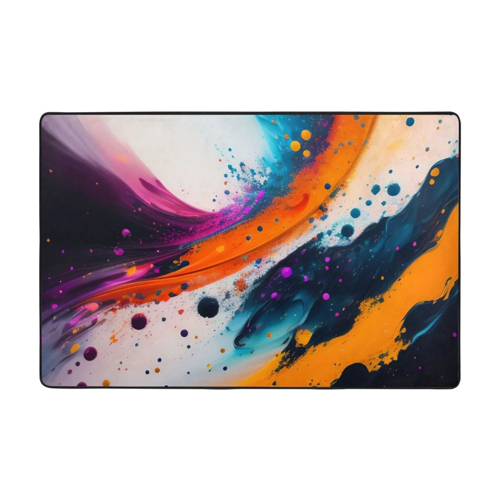 XMXY Fractal Blaze Texture Area Rugs Doormat Outdoor Entrance ; Facecloth Non-slip Floor Mat Rug for Living Room Kitchen Sink Area Indoor 36"x24"