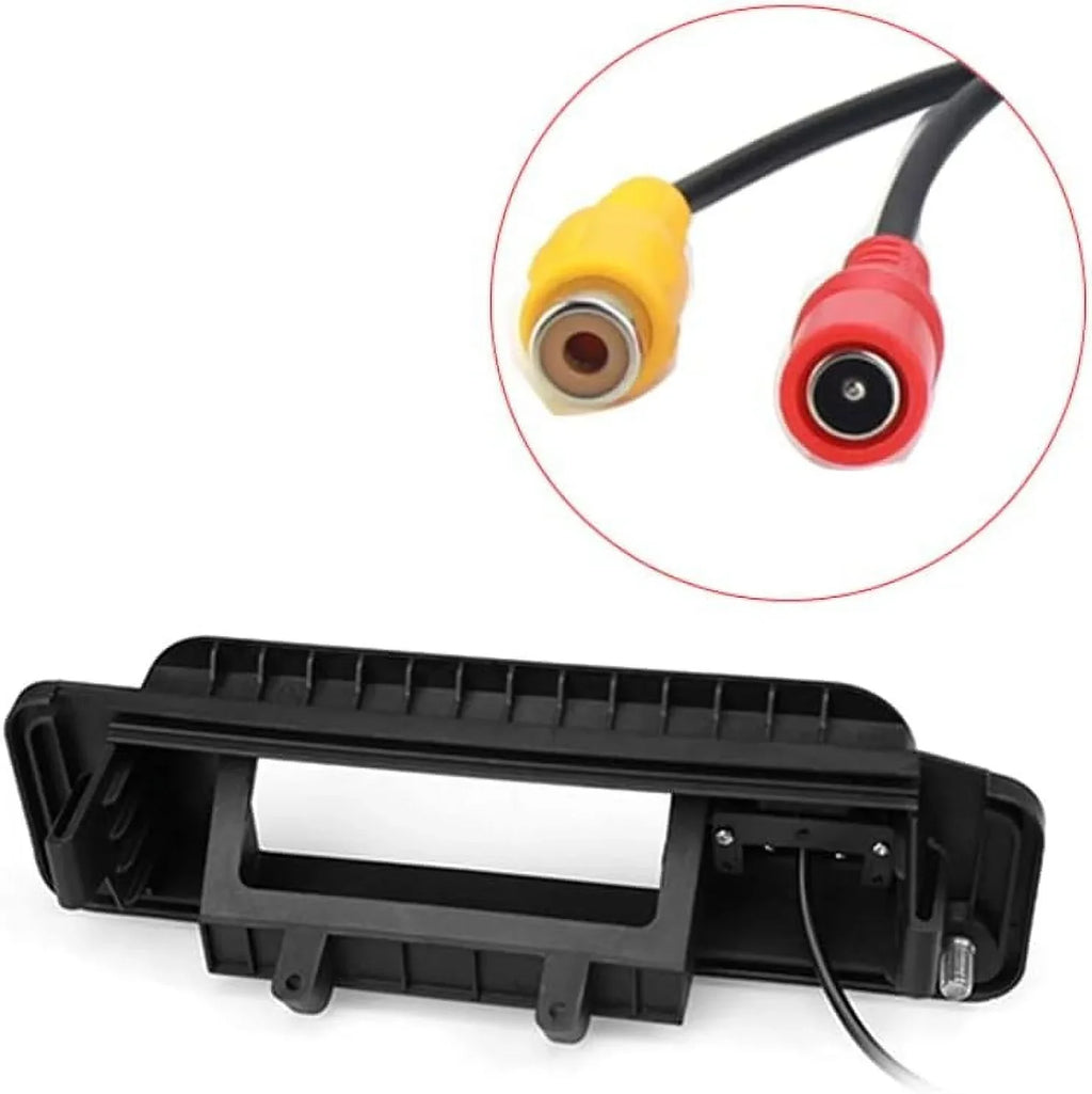 Vlicevrn HD Car Rear View Camera Trunk Handle with Fish Eye Lens Night Vision Backup Parking Camera Liquidproof IP68