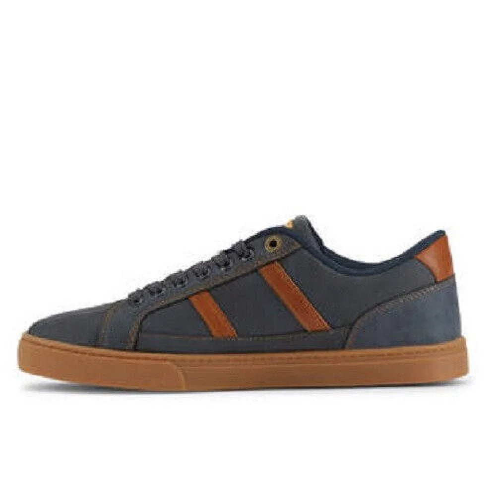LEVIS FAIRWAY FM LOW LACE-UP SPORTS SNEAKERS MEN SHOES NAVY/GUM SIZE 9.5 NEW