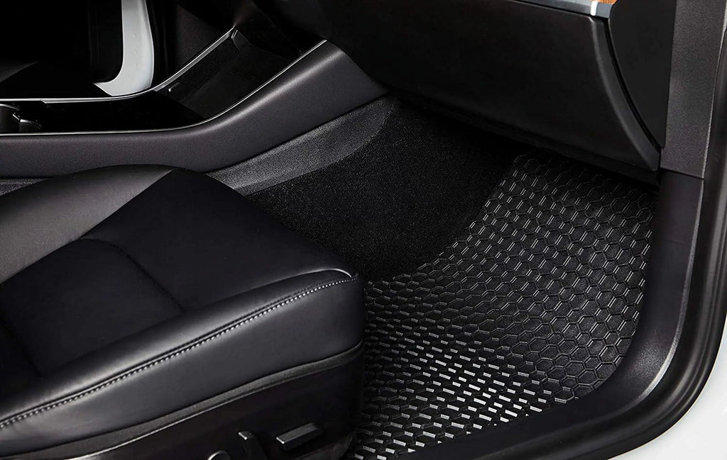 TOUGHPRO Floor Mat Accessories Set (Front Row + 2nd Row) Compatible with Jeep Cherokee - All Weather - Heavy Duty - (Made in USA) - 2021