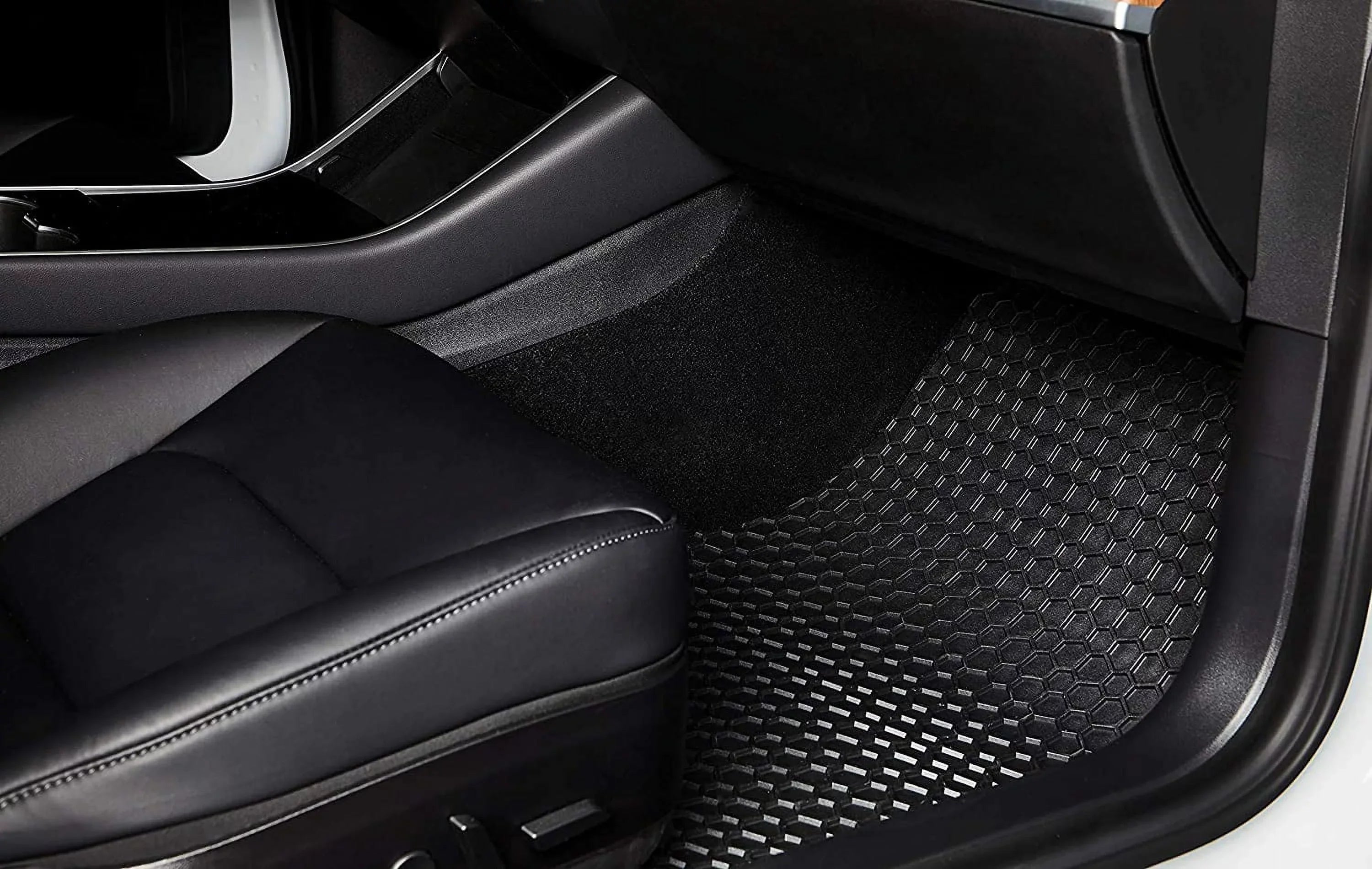 TOUGHPRO Floor Mat Accessories Set (Front Row + 2nd Row) Compatible with Jeep Cherokee - All Weather - Heavy Duty - (Made in USA) - 2021