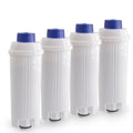 Anself Coffee System Accessory; 4Pcs Replacement Filter Cartridge Compatible with Delonghi DSL C002; Purify Element Filter