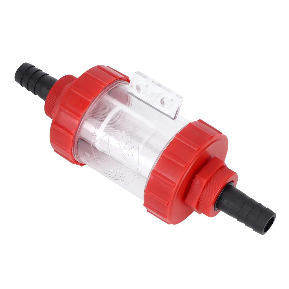 Tarente Agricultural In-Line Mesh Filter High Flow Pump Transparent Filter (G3/4in)