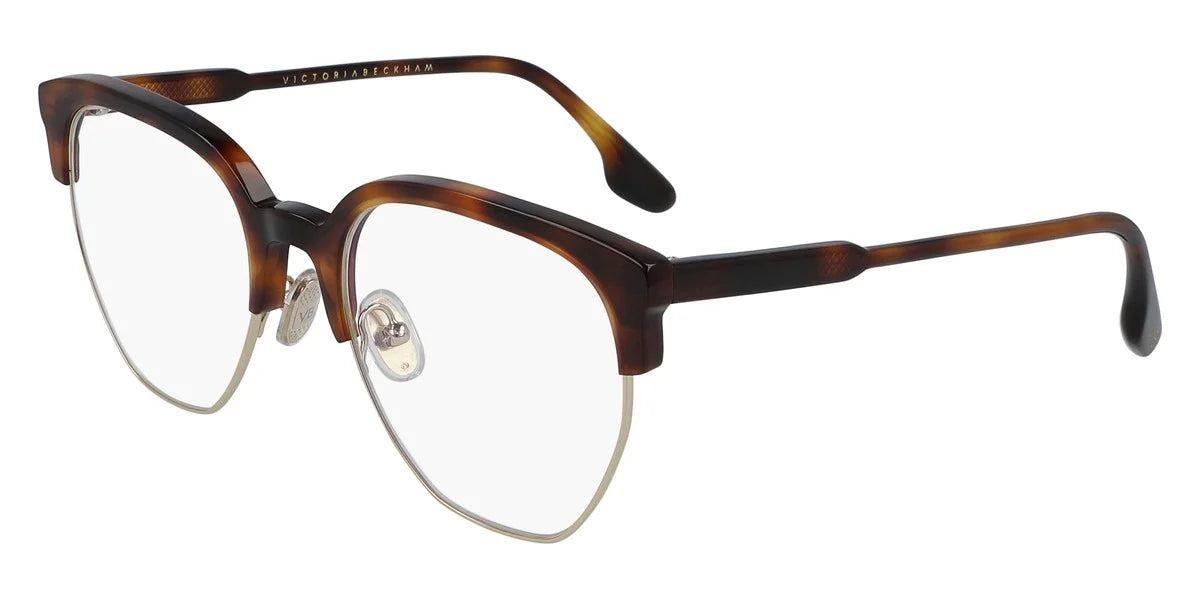Victoria Beckham VB2107 Full Rim Round Tortoise Eyeglasses