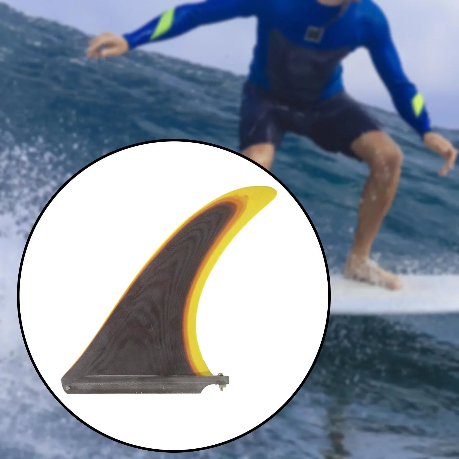 Center Fin 10.25" for Surfboard Board Inflatable Paddleboard
