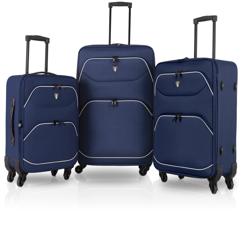 TUCCI Italy BEN FATTO (20"; 24"; 28") Hardside Luggage Set