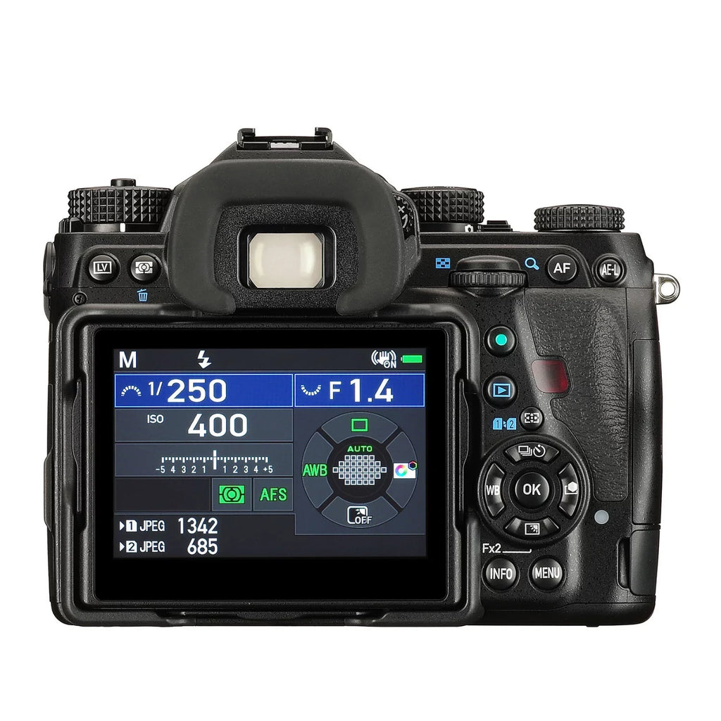 Pentax K-1 Mark II DSLR Camera with D-BG6 Battery Grip; Memory SD Card Bundle