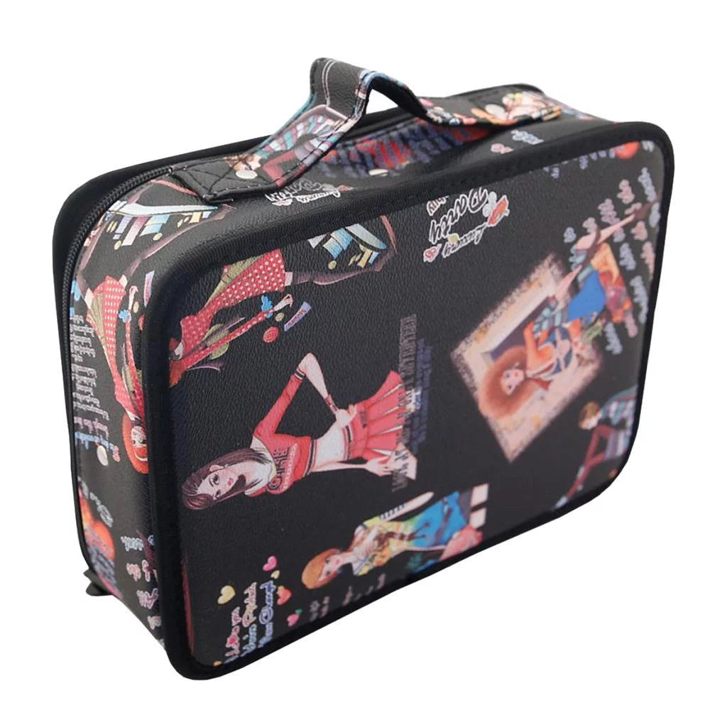 Hairdressing Tools Storage Carrying Case; Professional Multi-functional Hair Hairdresser Bag Large Mobile Beauty Cosmetics Organizer Holder