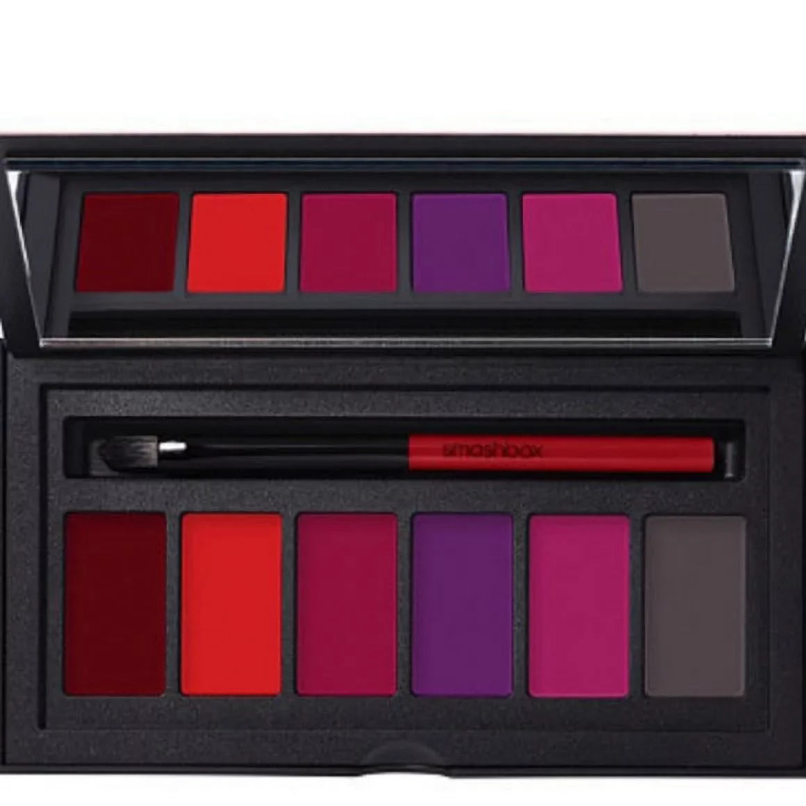 Smashbox Be Lengendary PUCKER UP Lipstick Palette: Include: Screen Queen Matte; Bing Matte; Jam On It Matte; Violet Riot Matte; Publicist Matte; Punked Matte .14oz