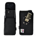 Sonim XP8 Holster Pouch Nylon Case with Rotating Belt Clip & Magnetic Closure