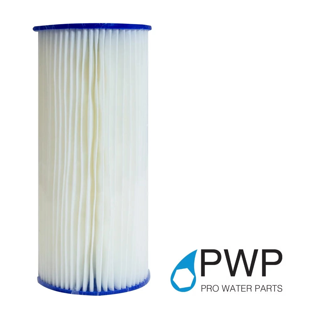 Pleated Poly Filter Cartridge 10x4.5" 50 Micron 20 Pack