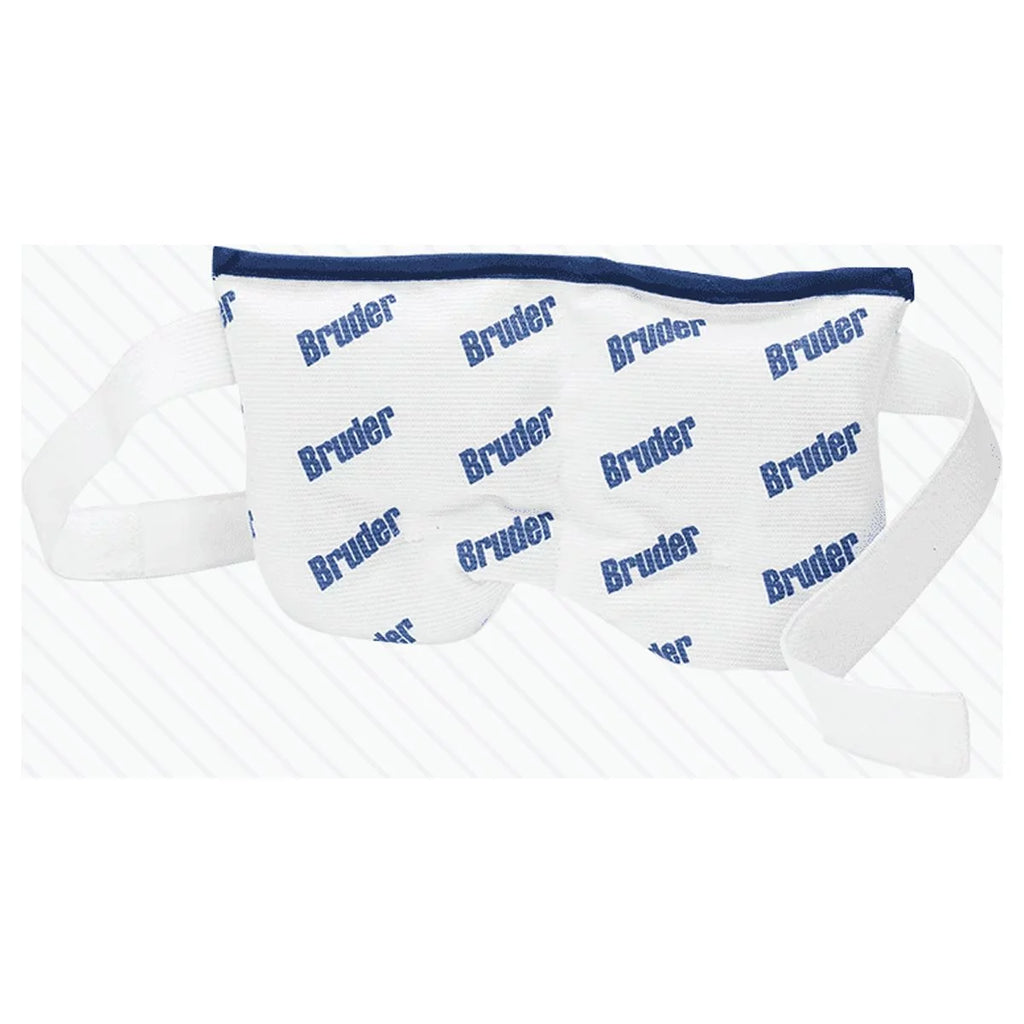 Bruder Sinus and Eye Compress l Microwave Activated | Moist Heat Eye Mask l Reusable and Washable l Soothing Relief for Dry Eyes; Eye Irritations; Sinus Pressure; Tensions; Allergies; and Headaches