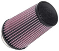 K&N Universal Clamp-On Air Filter: High Performance; Premium; Washable; Replacement Filter: Flange Diameter: 3.5 In; Filter Height: 8 In; Flange Length: 1.25 In; Shape: Round Tapered; RU-1045