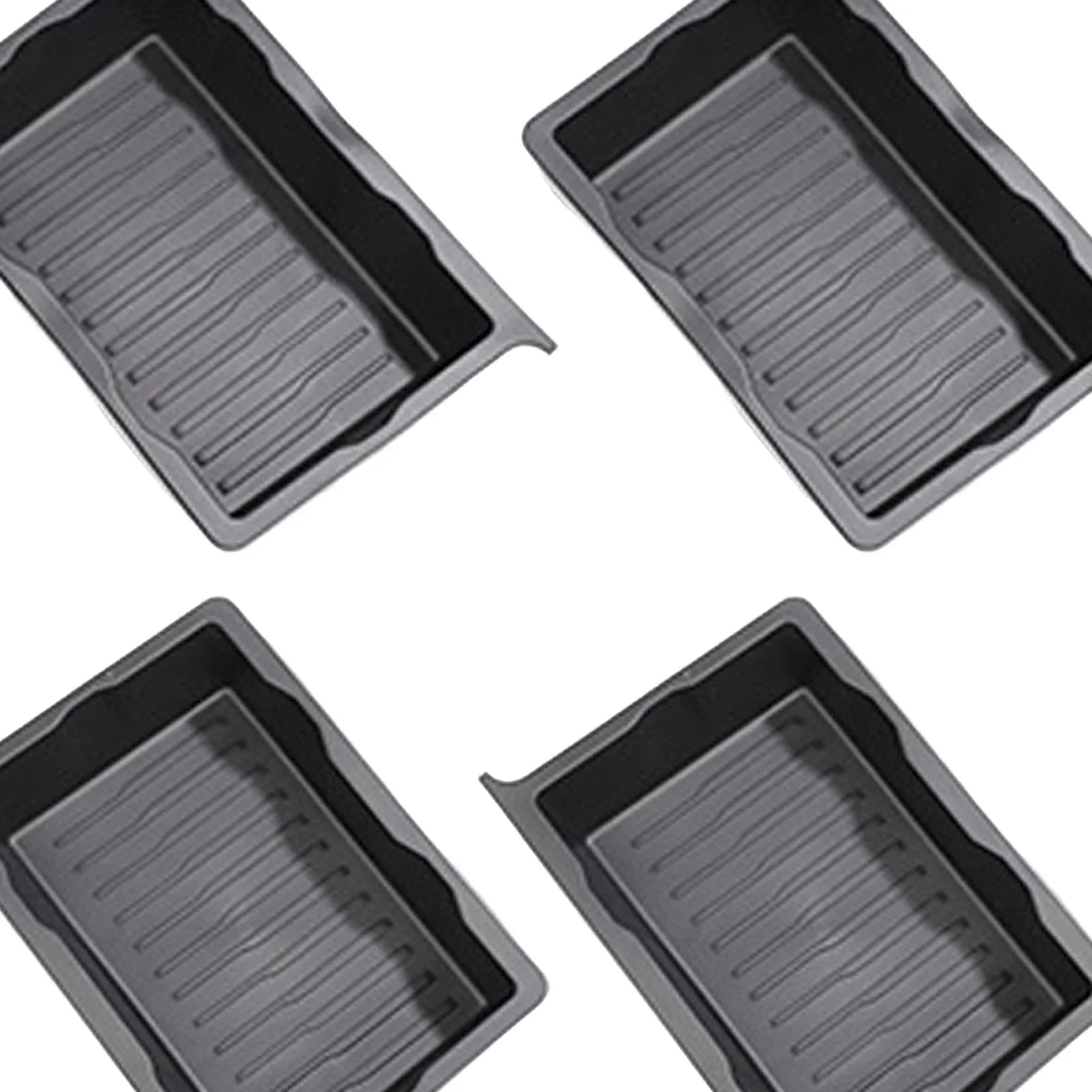 under Seat Storage Box Hidden Tray Durable Underseat Organizer Tray for Model Y