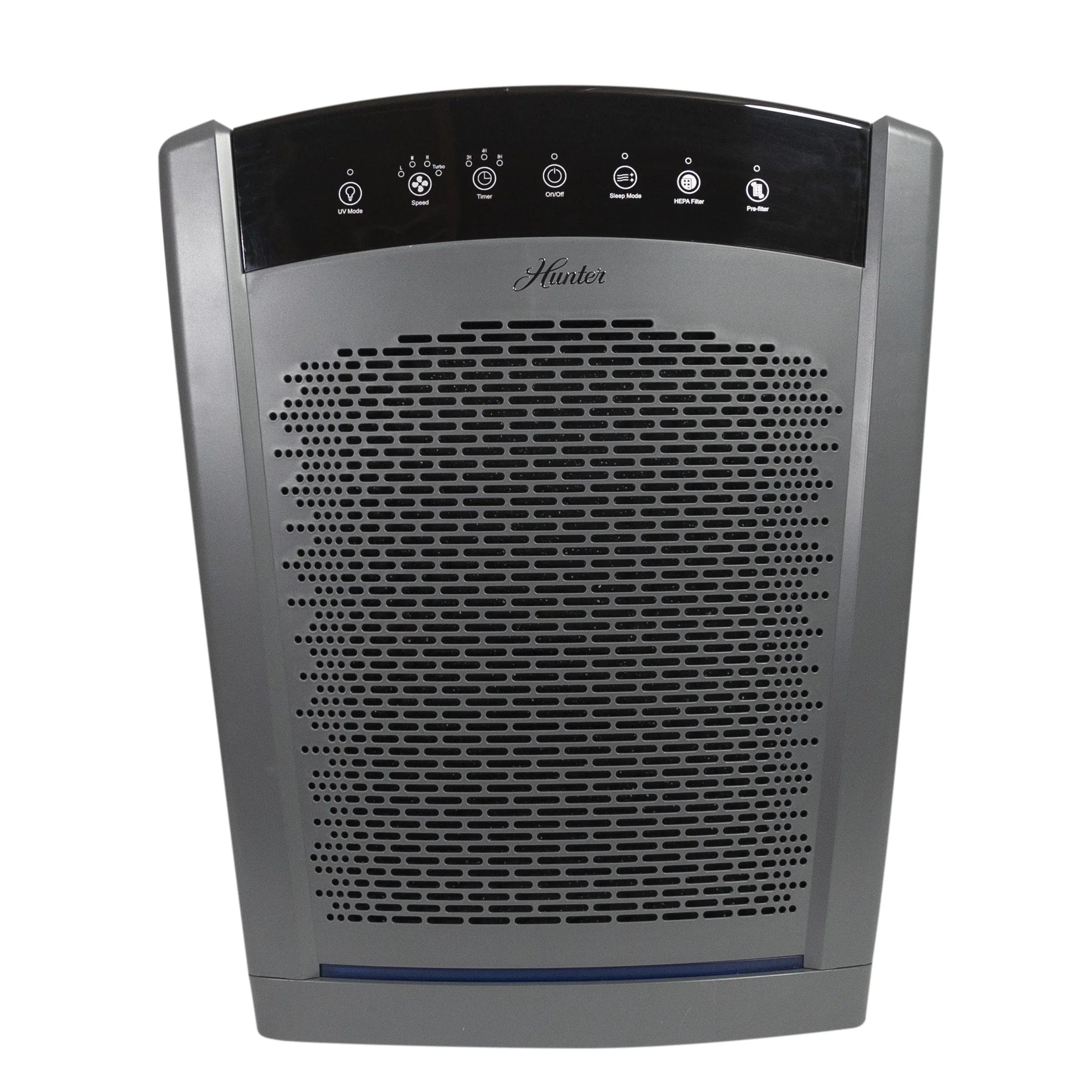 Hunter HP850UV Large Multi-Room Air Purifier with UVC Germicidal Light; Graphite
