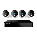 Night Owl Bluetooth 8 Channel DVR with 1TB Hard Drive; and 4 Wired 1080p HD Spotlight Security Cameras; Outdoor; HDMI Connector