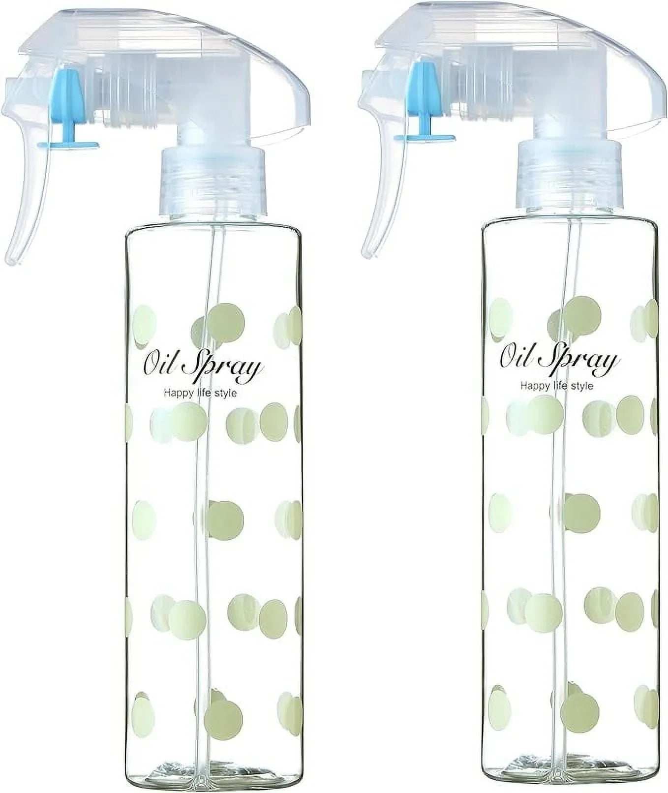 Olive Oil Painter Oil Mister Kitchen and Grill Cooking Oil Bottle Refillable Non-Aerosol (200ml/7oz) - Set of 2