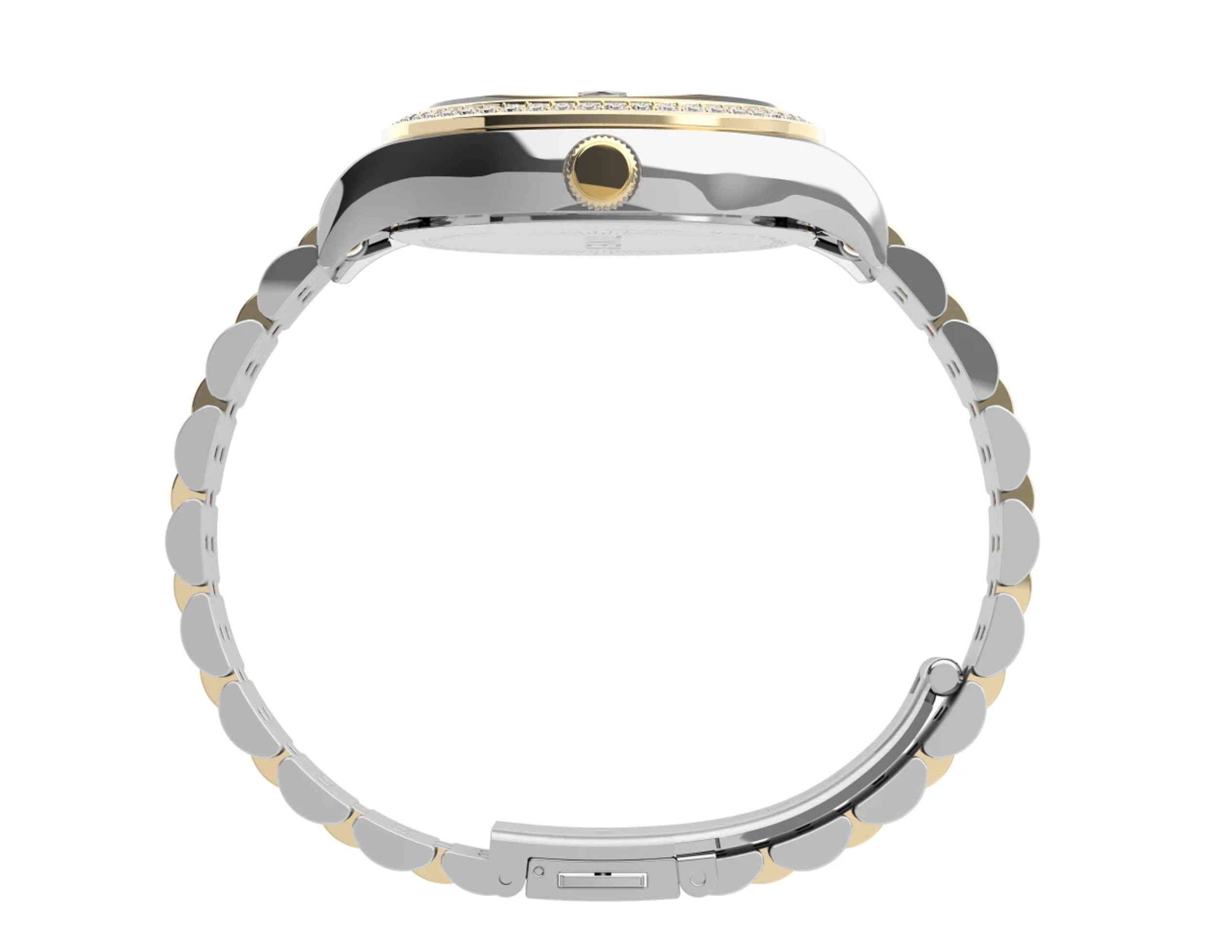 Timex Fluidbury Legacy with Swarovski� Crystals 34mm Stainless Steel Bracelet Women's Watch