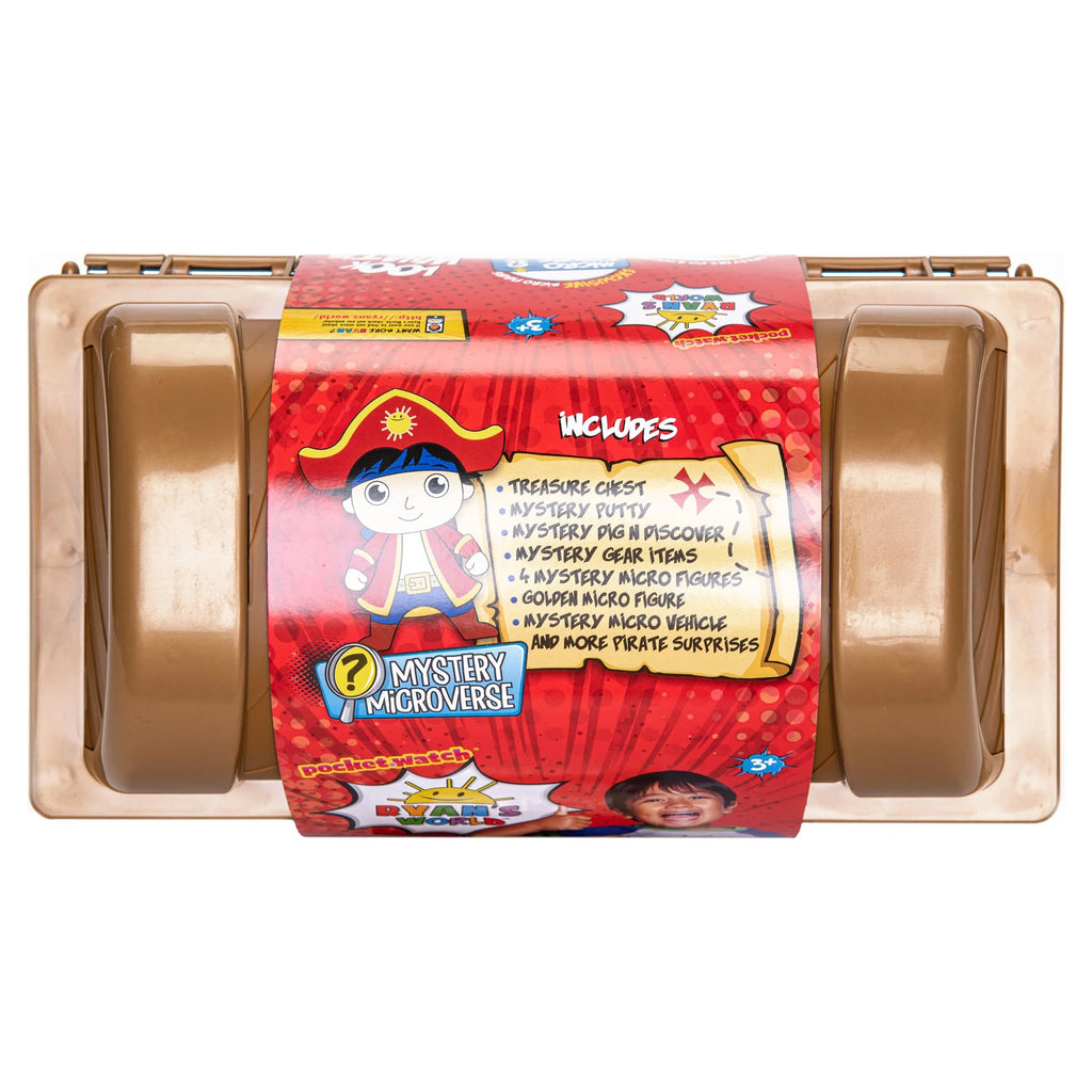 Ryans World Cap`n Ryan`s Micro Mystery Treasure Chest Toy