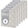 SpiroPure 17.38x23.38x1 MERV 13 Pleated Filter Air Filters - Made in USA (6 Pack)