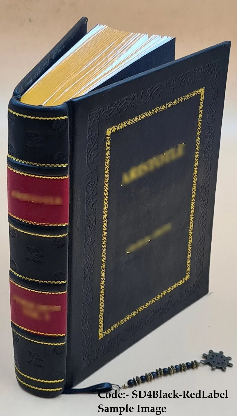 La prison d'Ã‰dimbourg / Walter Scott ; traduction de M.-L. Daffry de La Monnoye;... ; dessins de MM. H. Clerget; Ferdinandus; D. Maillart et Pellicer 1884 [Premium Leather Bound]